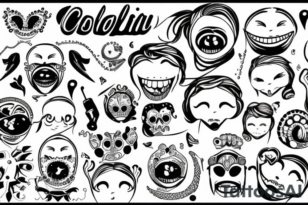 ciclopus smile tattoo idea