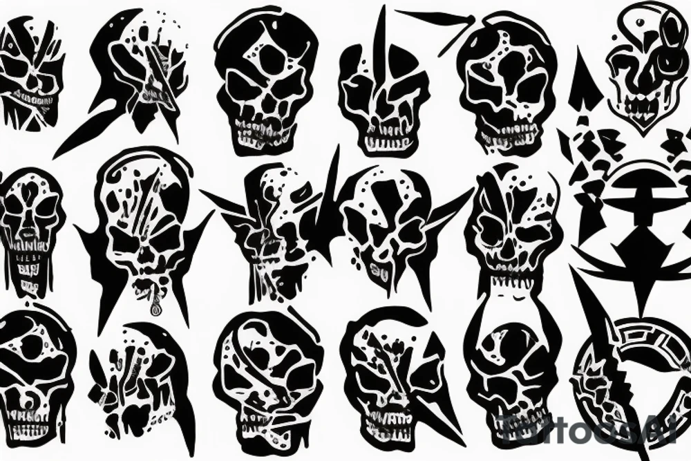 krieg tattoo idea