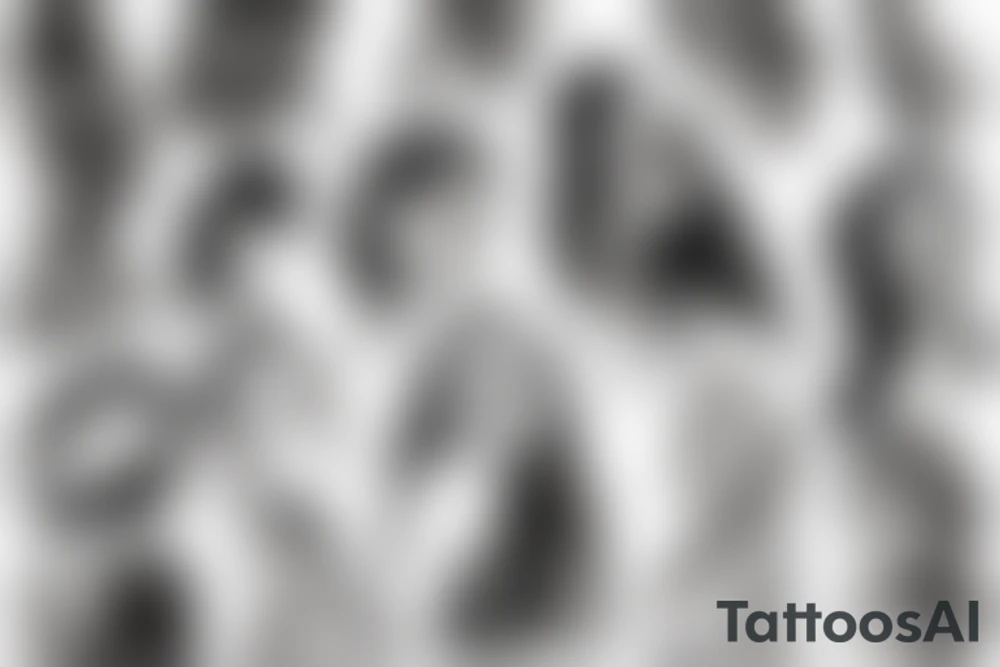 sexy girl bent over tattoo idea