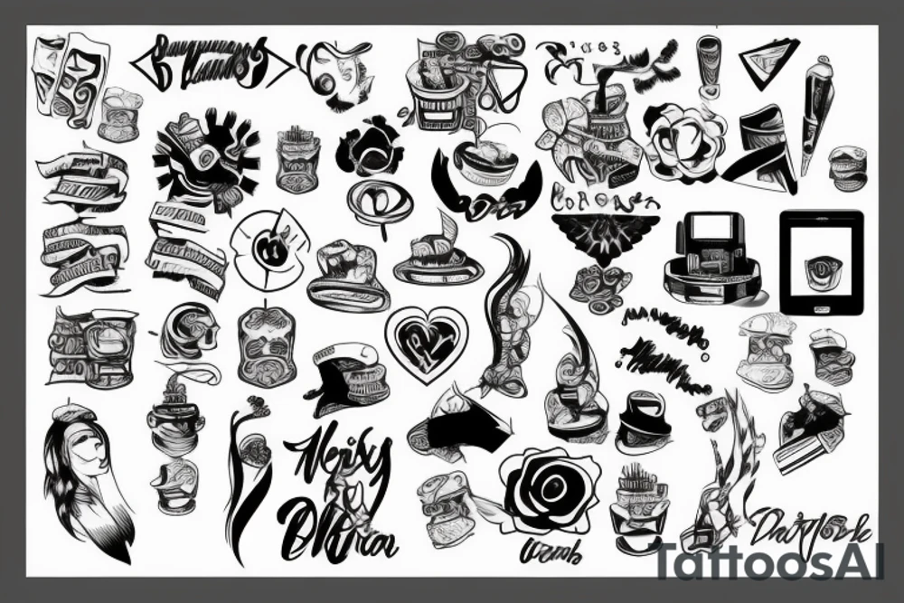 business tattoo idea