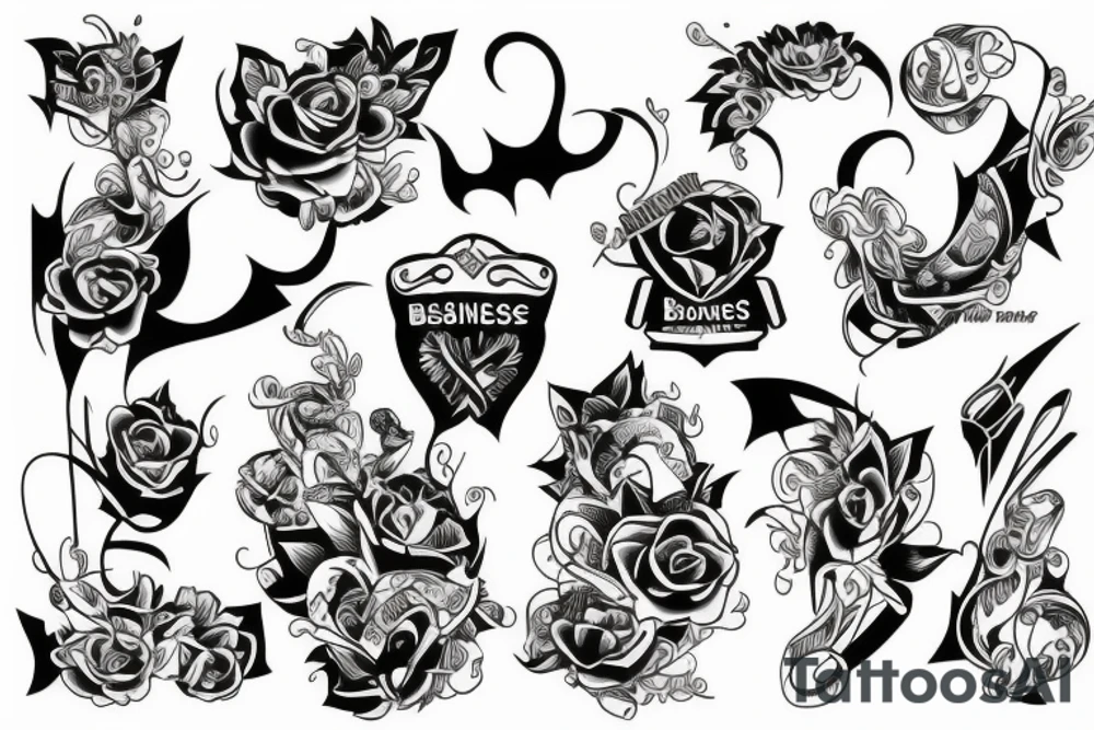business tattoo idea