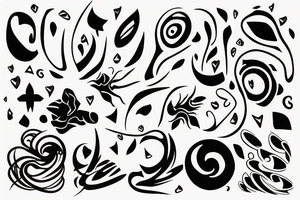Abstract tattoo idea