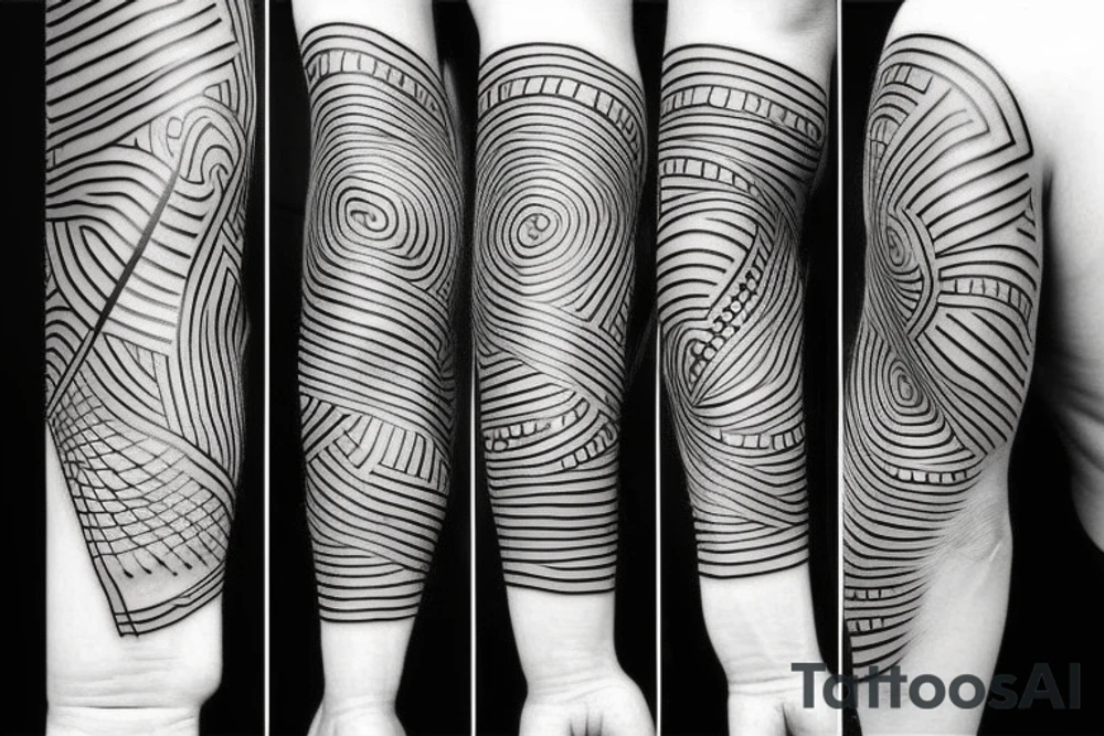 Abstract tattoo idea