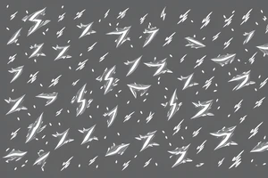 lightnings sky rain tattoo idea