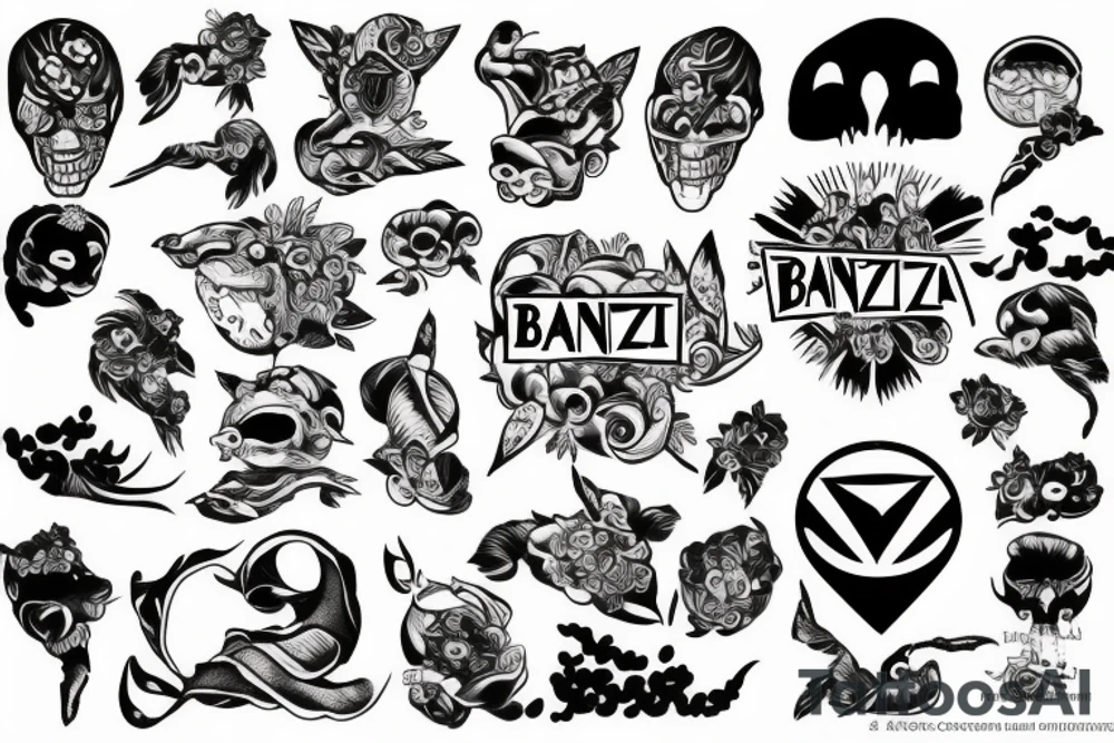 Banzai tattoo idea