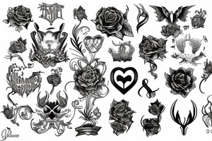 Courage tattoo idea