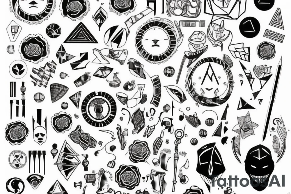 No fear tattoo idea
