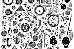 No fear tattoo idea