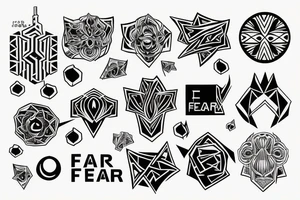 No fear tattoo idea