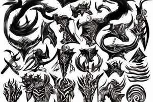 Ares god of war tattoo idea