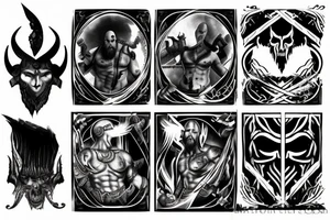 Ares god of war tattoo idea