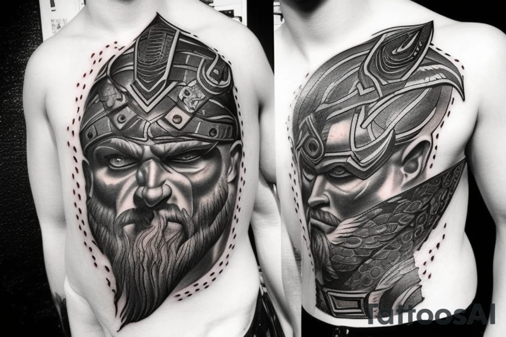 Ares god of war tattoo idea