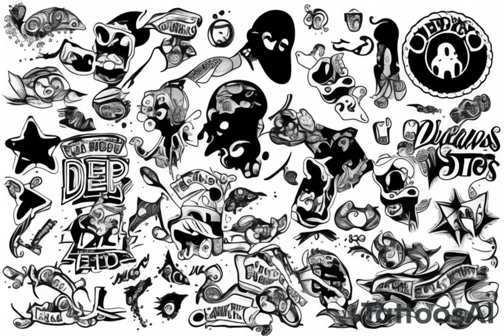 Deep eddys and water tattoo idea
