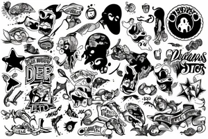 Deep eddys and water tattoo idea