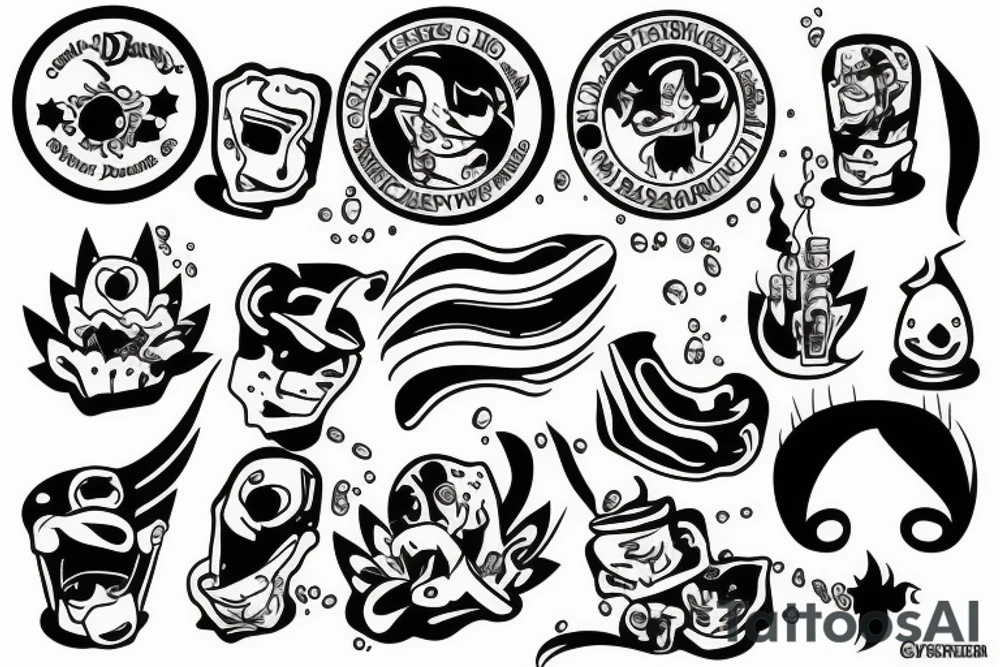 Deep eddys and water tattoo idea