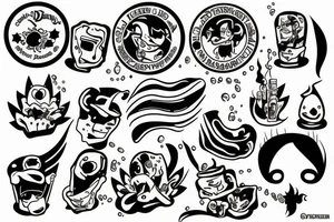 Deep eddys and water tattoo idea
