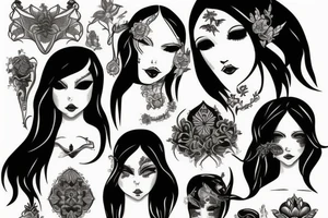 BLACK ELFES tattoo idea