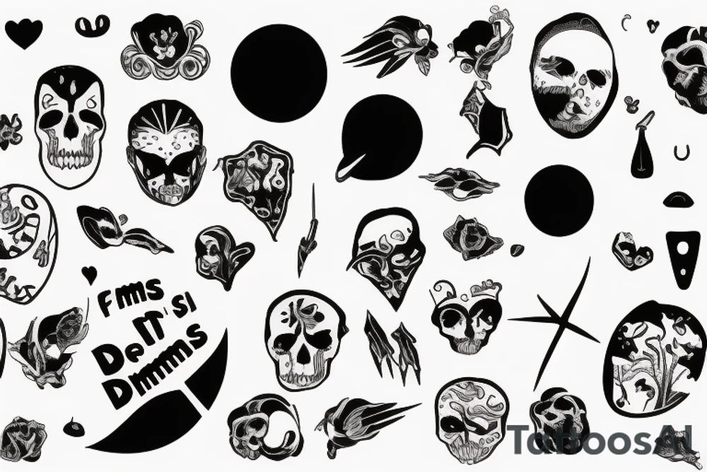 Die with memories not dreams tattoo idea
