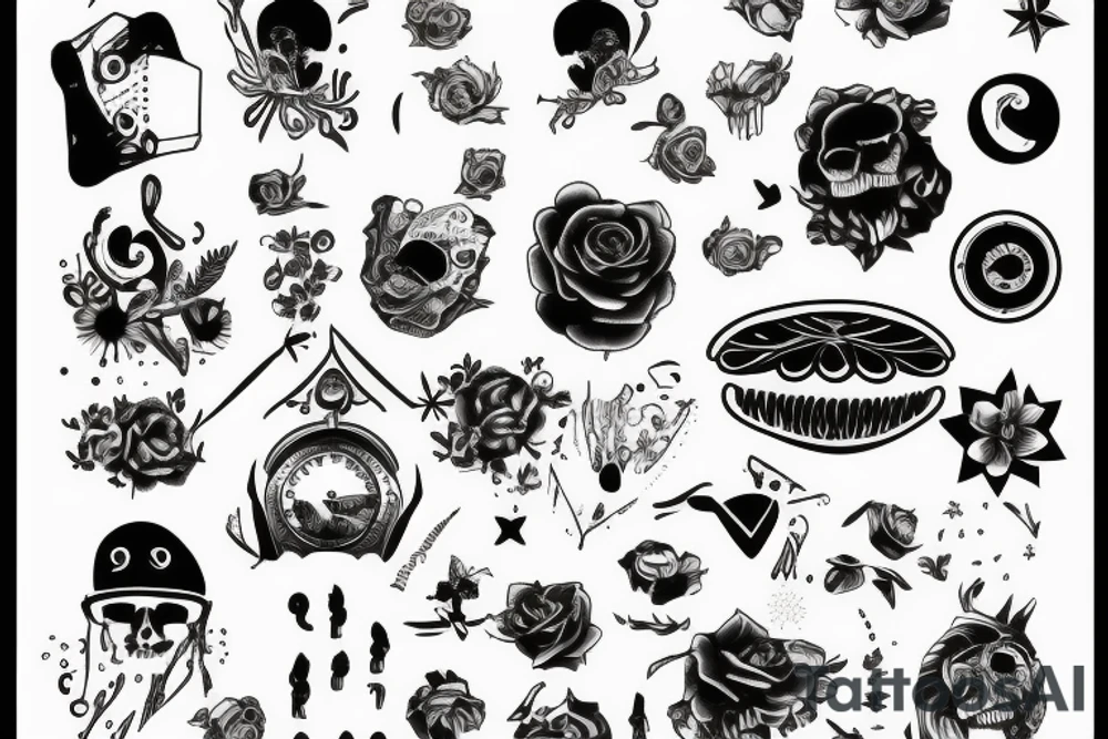 Die with memories not dreams tattoo idea