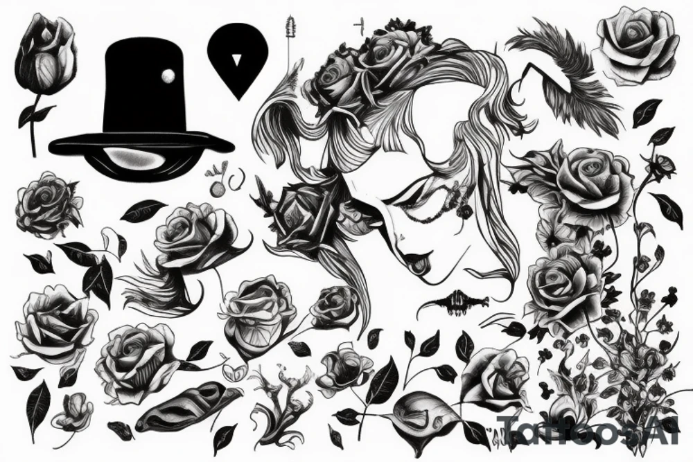 звезда с паутиной tattoo idea