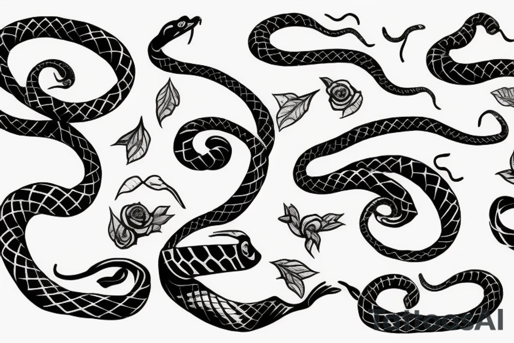 snake tattoo idea