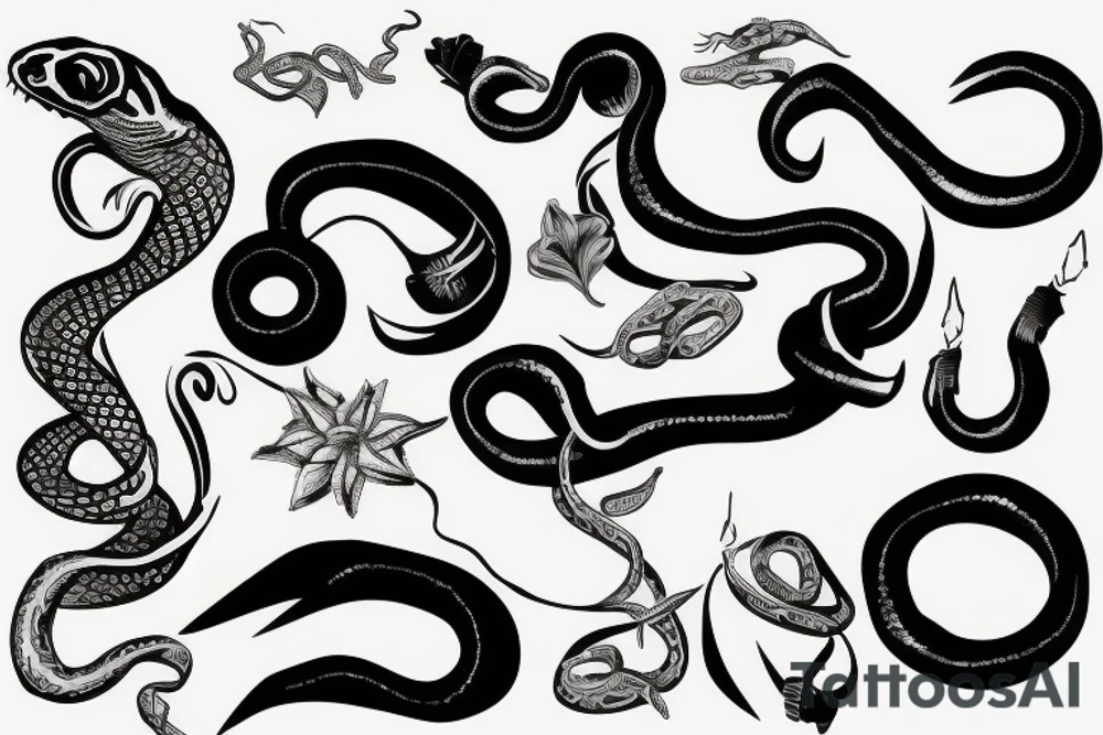 snake tattoo idea