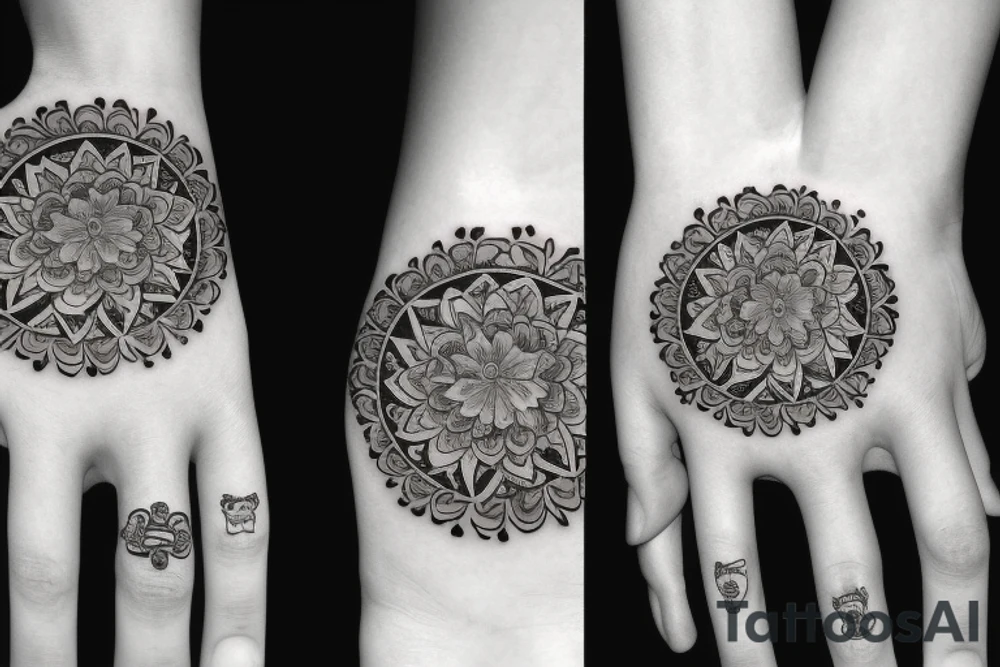 Coffin shaped wedding ring tattoo tattoo idea