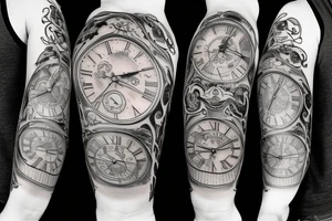 Father Time tattoo idea