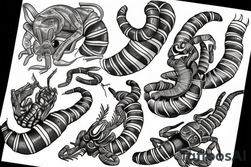 Scolopendra tattoo idea