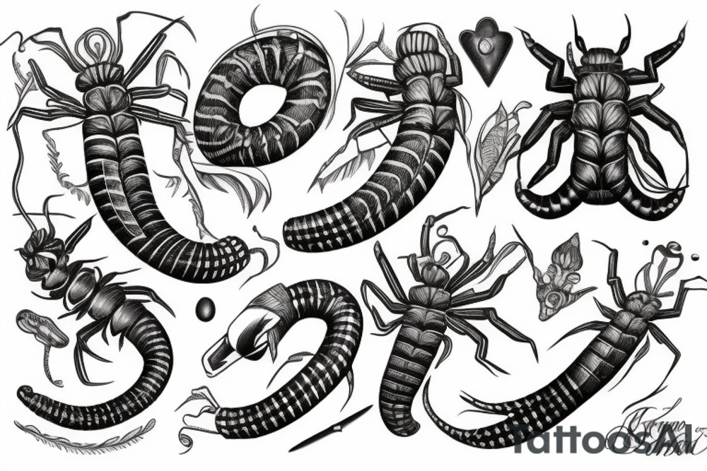 Scolopendra tattoo idea