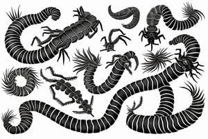 Scolopendra tattoo idea