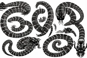 Scolopendra tattoo idea