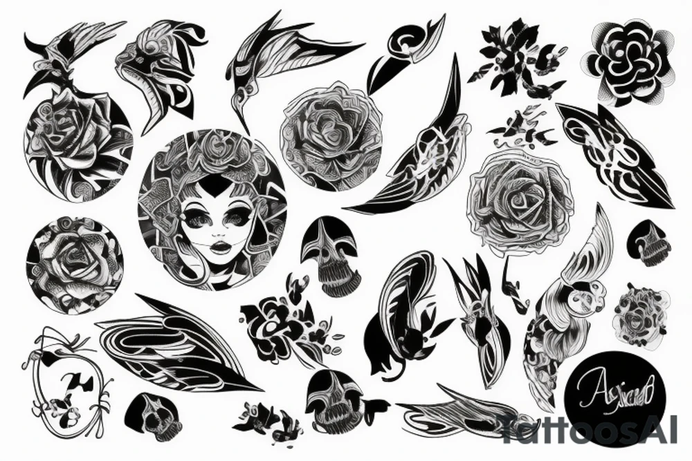 ansiedad tattoo idea