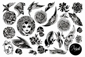 ansiedad tattoo idea