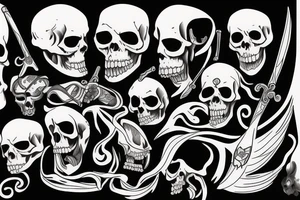 Grim reaper tattoo idea