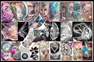 Universe tattoo idea