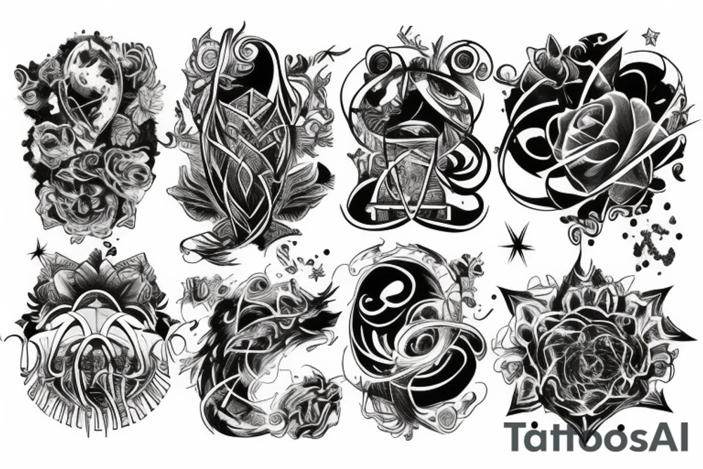 Universe tattoo idea