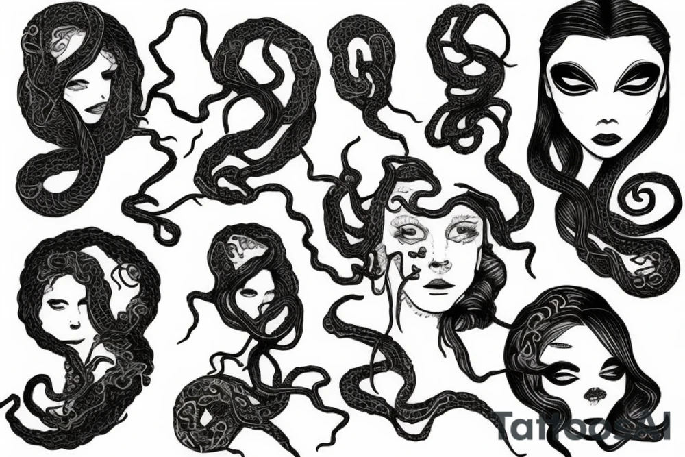 Medusa tattoo idea