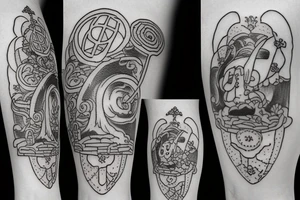 anime one peace tattoo idea