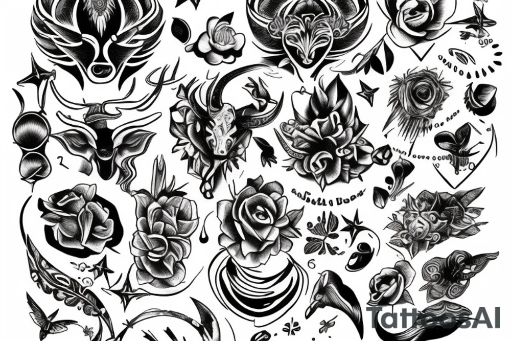 taurus tattoo tattoo idea