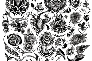 taurus tattoo tattoo idea
