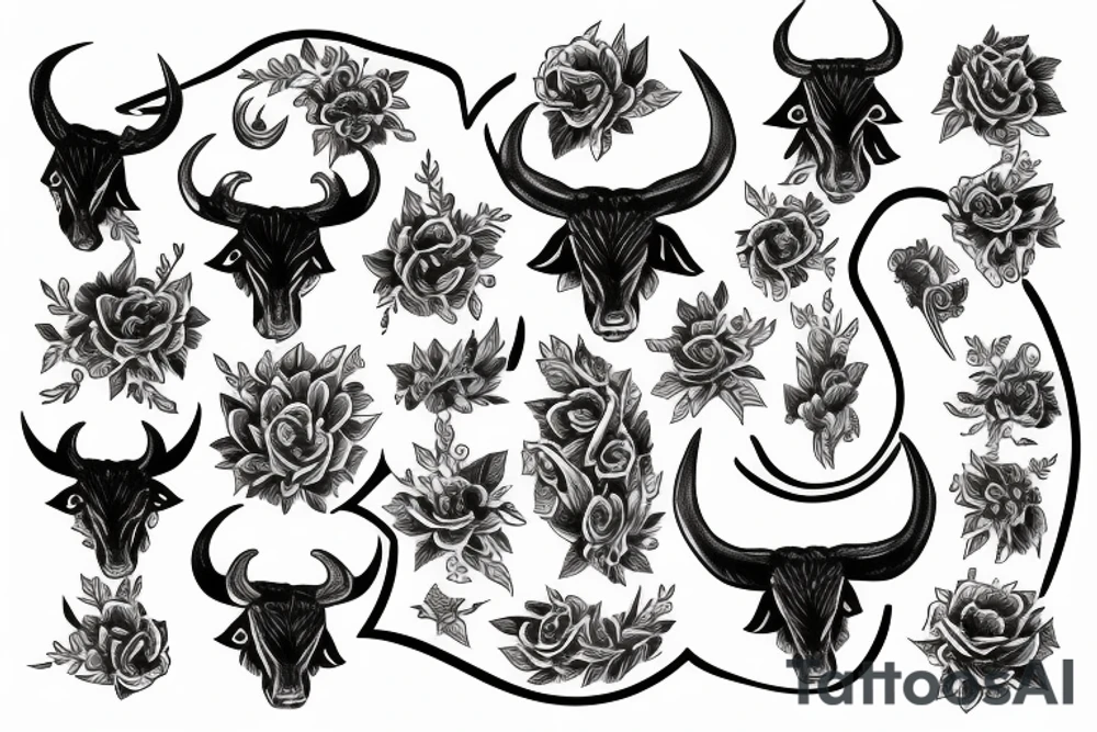 taurus tattoo idea