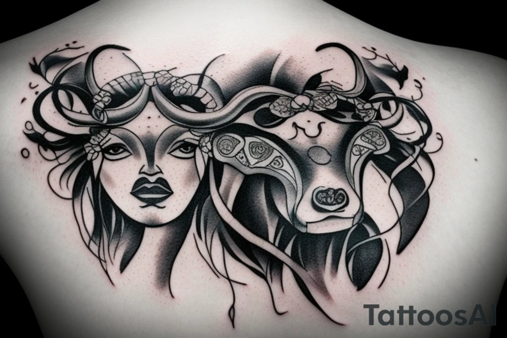 taurus goddess tattoo idea