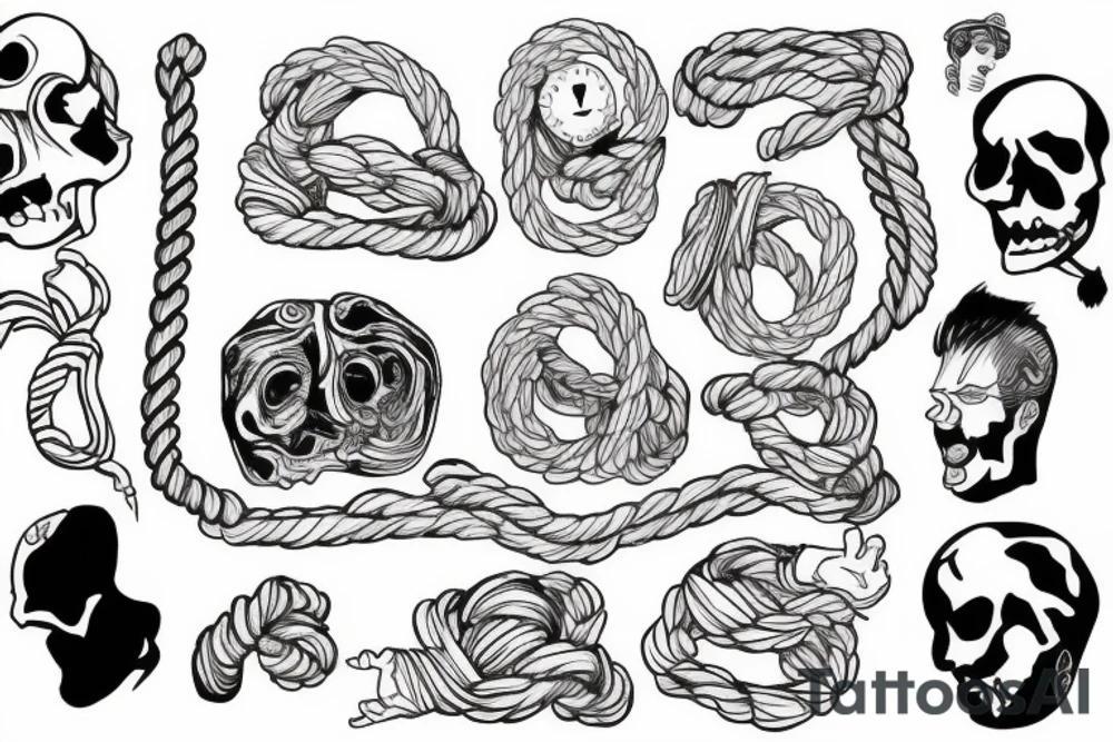 without the rope tattoo idea