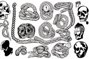 without the rope tattoo idea