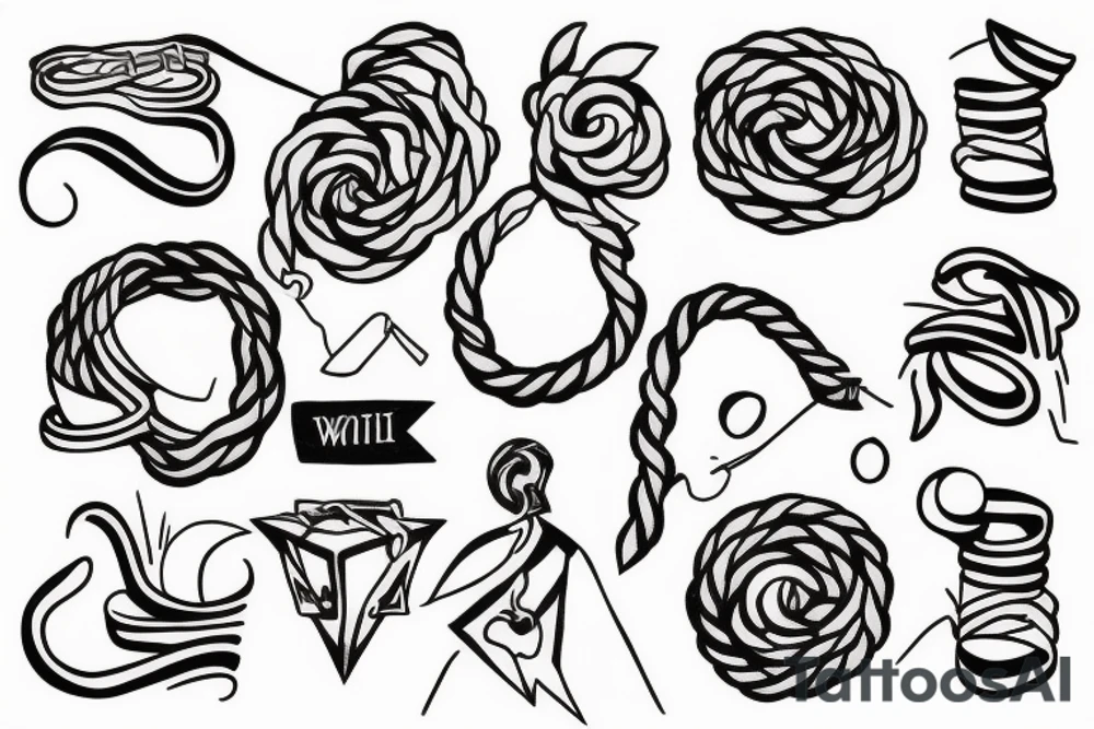 without the rope tattoo idea