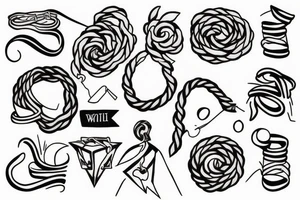 without the rope tattoo idea