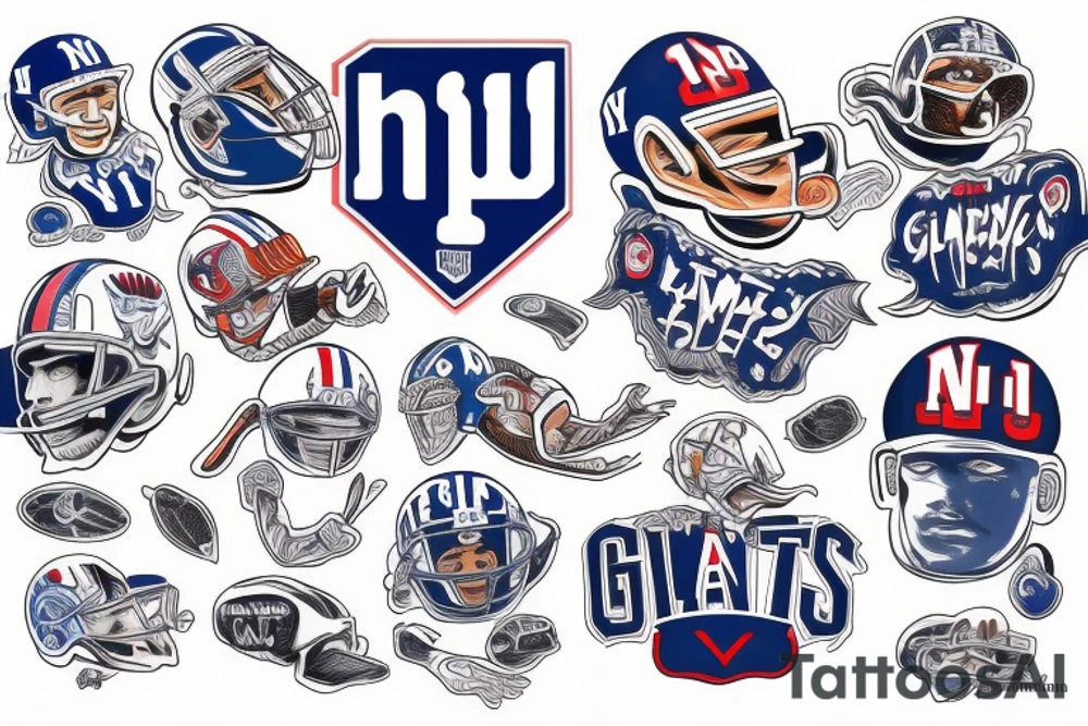 NY Giants tattoo idea