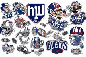 NY Giants tattoo idea