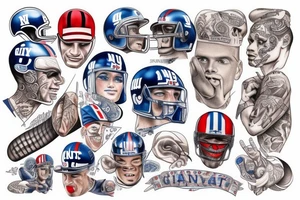 NY Giants tattoo idea